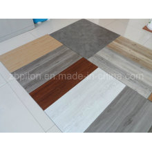 Hoja de piso de vinilo de PVC de la serie de madera